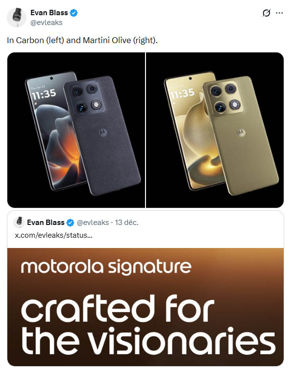 Motorola Edge 70 Ultra